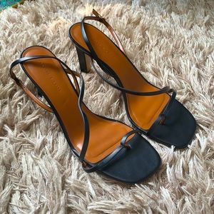 [charles & keith] minimalistic strappy sandals//.